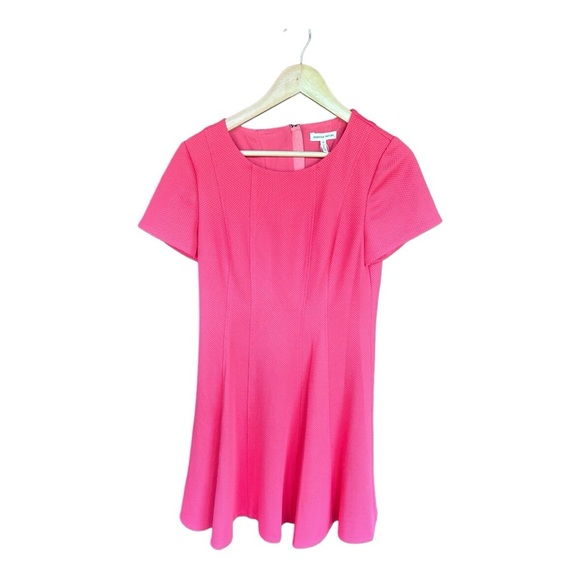 NWT Rebecca Taylor Women's Ss Knit Pique Dress Size 10 - Picture 1 of 9